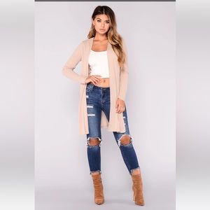 new lightweight fashion nova ribbed cardigan sweater color mustard size large